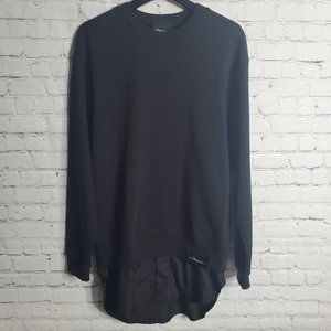 3.1. Phillip Lim Crewneck Sweatshirt in Black